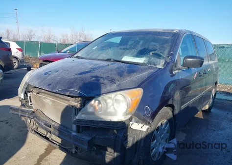 2010 Honda Odyssey Lx из США, поврежденный, VIN 5FNRL3H2XAB003755